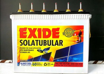 Exide Tubular Solar Battery